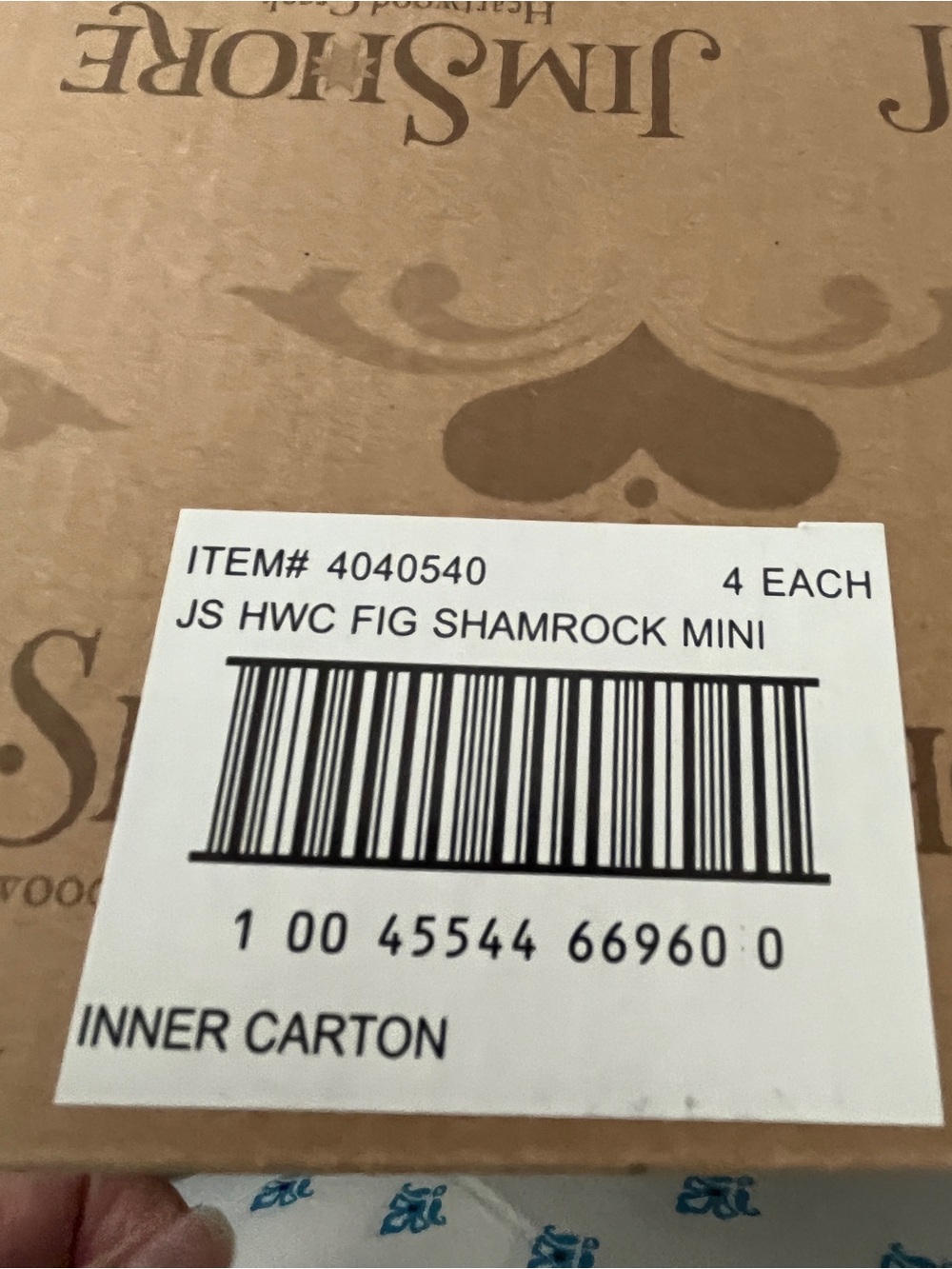 Jim Shore Heartwood Creek Mini Shamrock Stone Resin Figurine, 2.875” NEW - Picture 8 of 9